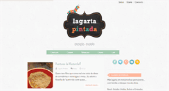 Desktop Screenshot of lagartapintada.com